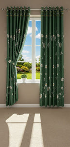 Amina's Collection Stylish Cotton Blend Decorative Window Curtains