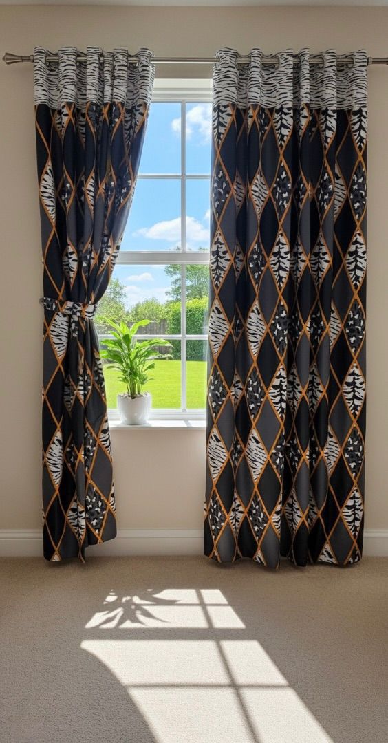 Amina's Collection Premium Designer Window Panels for Modern Homes