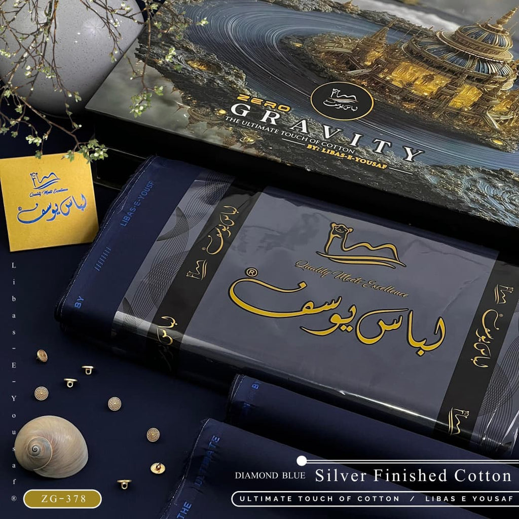Amina’s Collection Presents ZERO GRAVITY Cotton by Libas-e-Yousaf® – Ultra-Premium Unstitched Luxury Summer Fabric-2026.