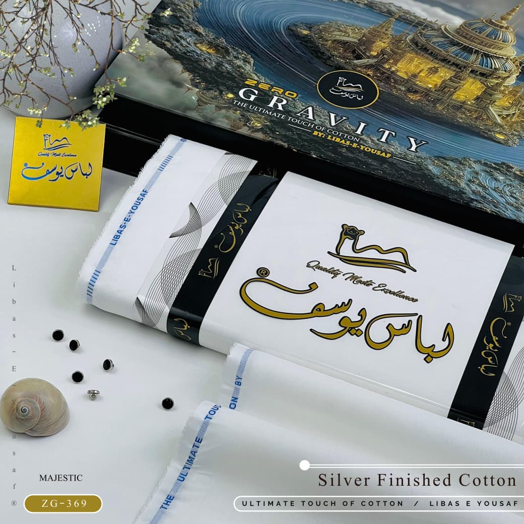 Amina’s Collection Presents ZERO GRAVITY Cotton by Libas-e-Yousaf® – Ultra-Premium Unstitched Luxury Summer Fabric-2026.