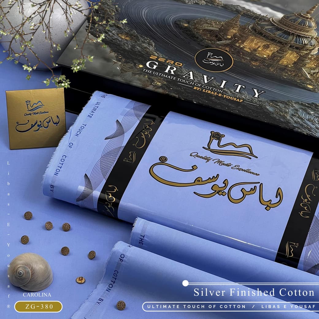 Amina’s Collection Presents ZERO GRAVITY Cotton by Libas-e-Yousaf® – Ultra-Premium Unstitched Luxury Summer Fabric-2026.