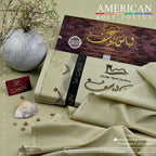 Amina’s collection Presents Libas-e-Yousaf American Soft Cotton – Premium Unstitched Men’s Fabric 4.5 Meters | Soft Cotton Wash & Wear | Wedding & Festive Collection 2026 .