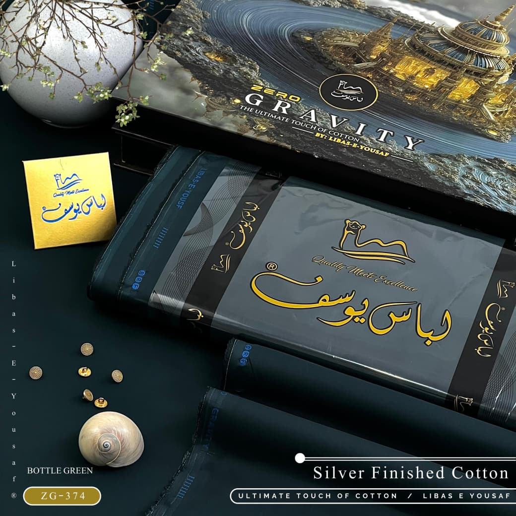 Amina’s Collection Presents ZERO GRAVITY Cotton by Libas-e-Yousaf® – Ultra-Premium Unstitched Luxury Summer Fabric-2026.