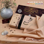 Amina’s collection Presents Libas-e-Yousaf American Soft Cotton – Premium Unstitched Men’s Fabric 4.5 Meters | Soft Cotton Wash & Wear | Wedding & Festive Collection 2026 .