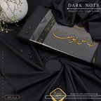 Amina’s Collection Presents Libas-e-Yousaf® Dark Note – Premium Unstitched Summer Wash’n’Wear | Luxury Collection 2026.