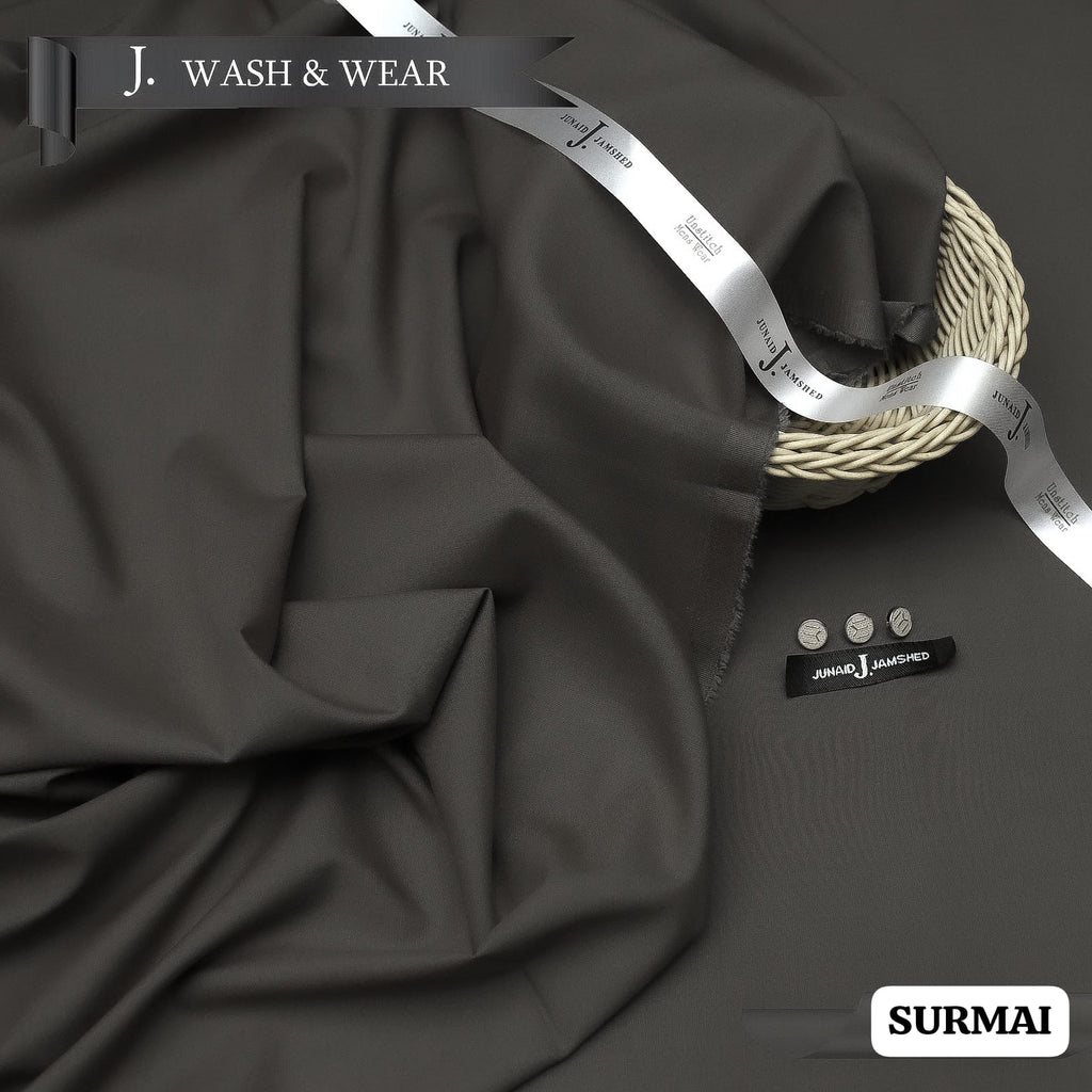 Amina’s Collection Presents Junaid Jamshed Unstitched Suit – Premium Wash & Wear 4 Season Fabric | 4 Meter Complete Package