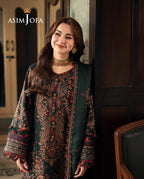 ASIMJOFA Premium Luxury Embroidered Lawn Suit | Amina's Collection