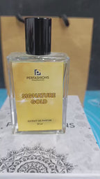 Signature Gold Woody Amber Extrait De Parfum For Mens 50ml